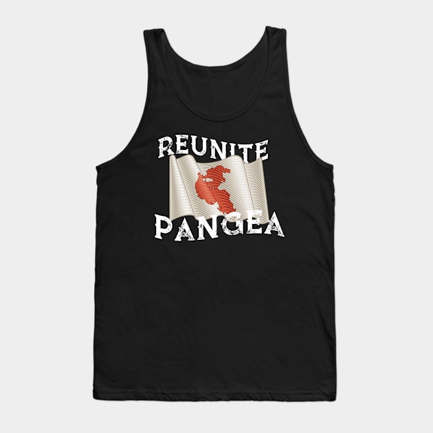 Reunite Pangea Tank Top by Messy Nessie